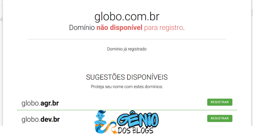 como registrar um domínio - registro.br